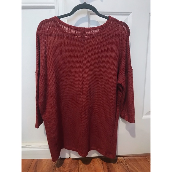 Rust Oversized Sweater - Picture 4 of 4